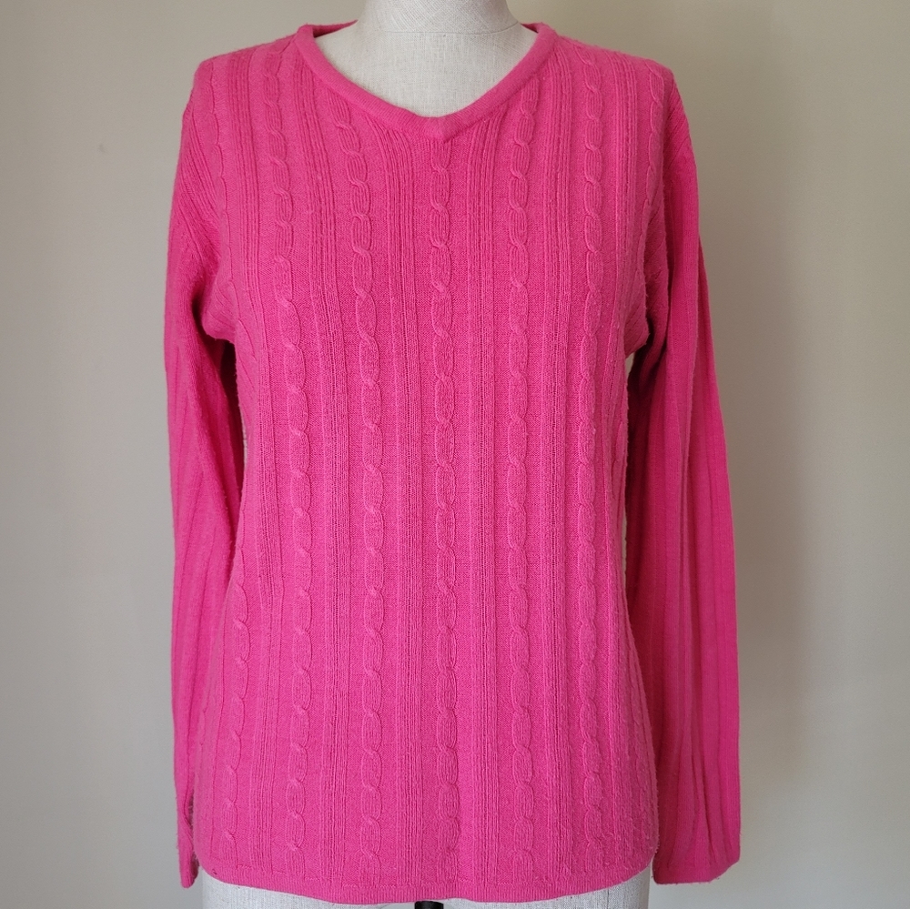 Pink sweater